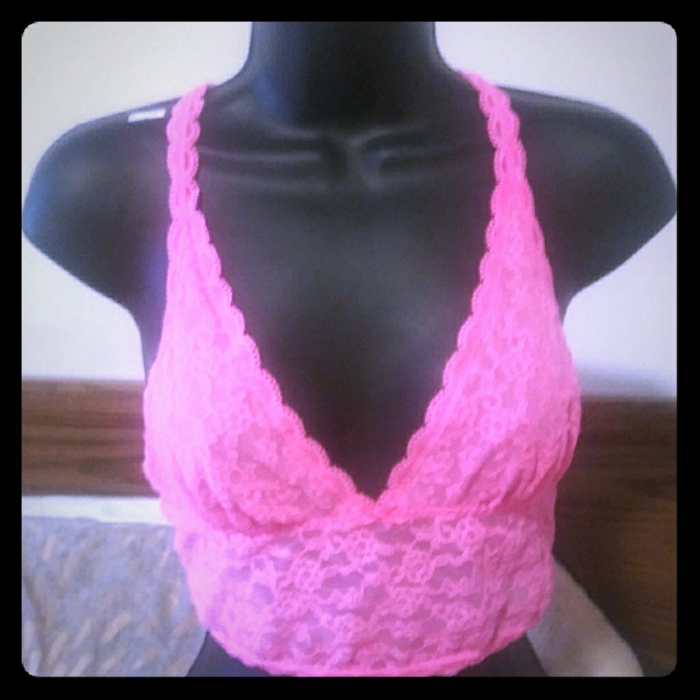 Victoria Secrot Lace Bralette SZ. Lg. #311980-4GE